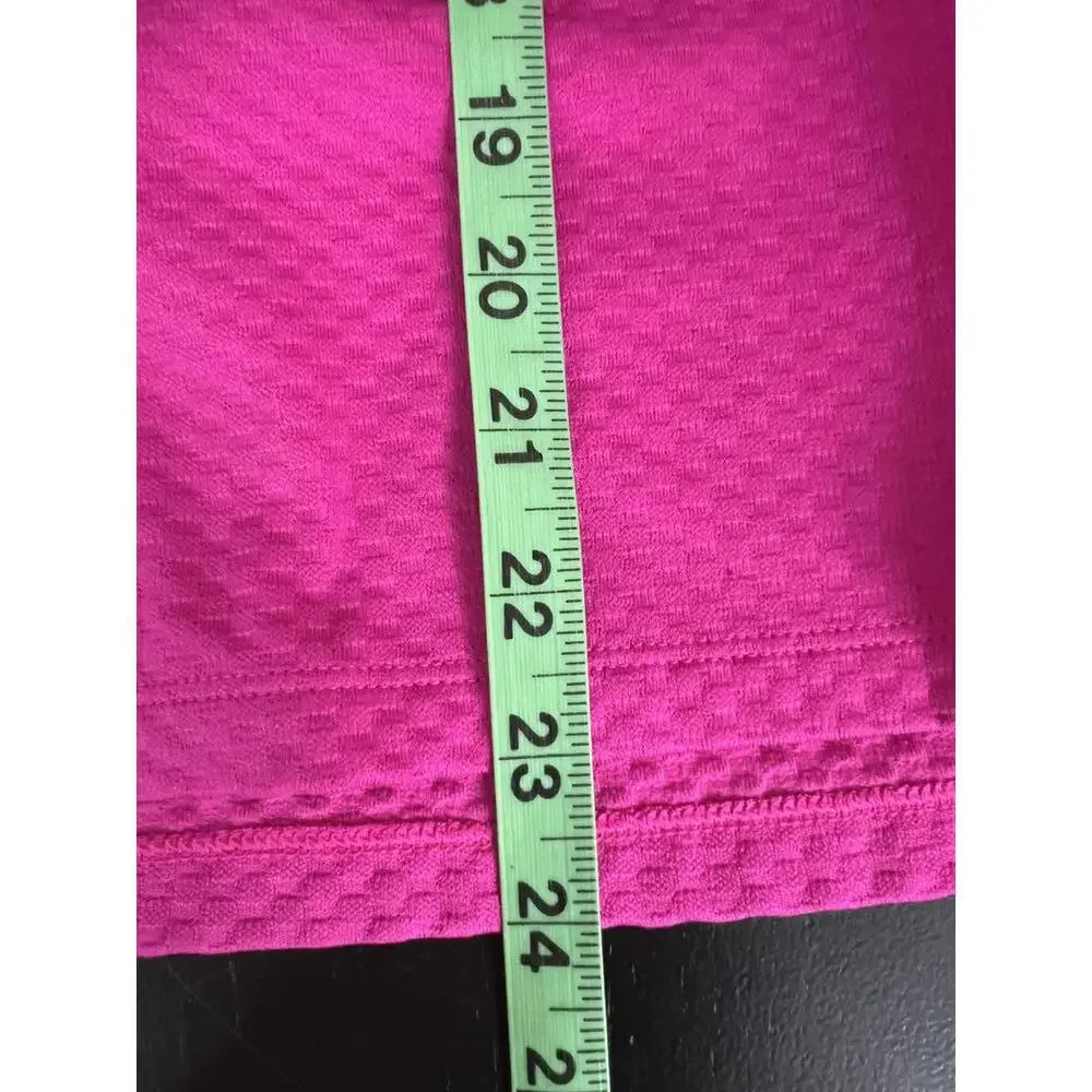 The North Face Pink Waffle Quarter Zip - M - Picture 7 of 8